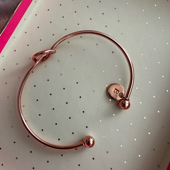 Copper B Knot Bangle - Picture 2 of 2